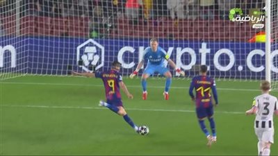 نتيجة مباراة برشلونة.. روبرت ليفاندوفسكي يسجل الهدف السادس ل    