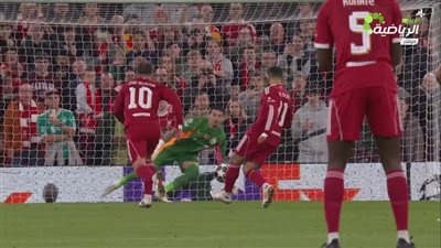 liverpool vs galatasaray.. رد فعل محمد صلاح بعد إهدار ركلة ج    