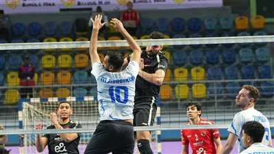 نتائج الجولة السادسة دوري السوبر الممتاز الكرة الطائرة رجال     