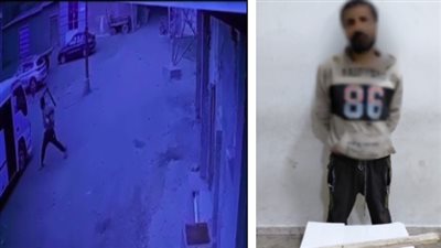 تحطيم ميكروباص الغربية    