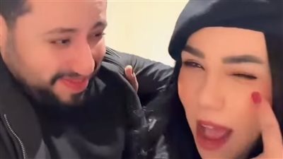 شيماء سيف وزوجها محمد كارتر    