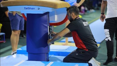  تجهيز صالات بطولة العالم للجمباز الفني القاهرة 2026    