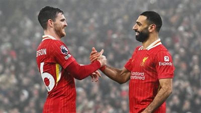 محمد صلاح وروبرتسون    