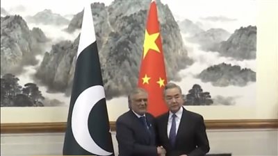 وزير الخارجية الصيني ونظيره الباكستاني 