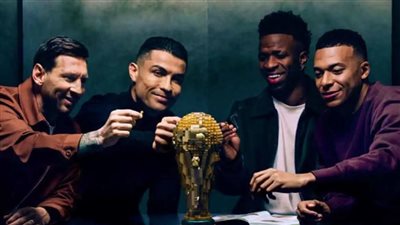 مبابي وفينيسيوس ورونالدو وميسي    