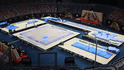 بلمسة أولمبية.. صالة استاد القاهرة تستعد لكأس العالم للجمباز    