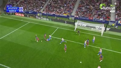 atlético madrid vs barcelona.. ملخص اهداف ونتيجة مباراة برشل    