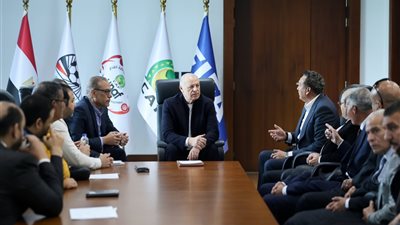 هاني أبو ريدة رئيس الاتحاد المصري لكرة القدم    