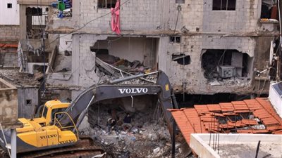 تدمير القرى اللبنانية 