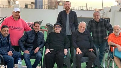 نبيل نور الدين في دار رعاية الفنانين