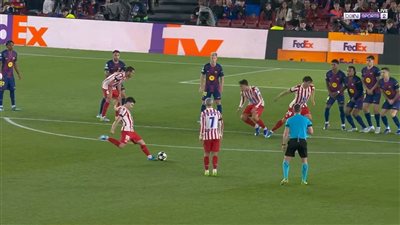 برشلونة ضد أتلتيكو مدريد.. ملخص اهداف ونتيجة مباراة برشلونة     