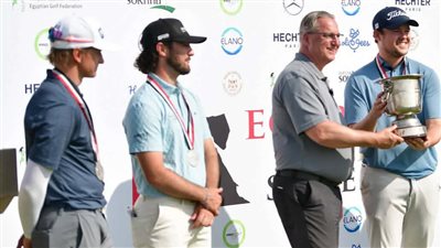 كريستوف اليانرز يتوج بلقب جولف مصر 2026 بالسخنة    