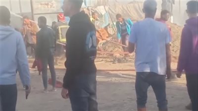 السيطرة على حريق سيارة مواشي في الفيوم