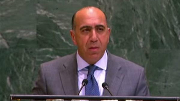 السفير إيهاب عوض مندوب مصر لدى الأمم المتحدة    