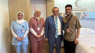 مصطفي فتحي يخضع لجراحة ناجحة في عظمة الترقوة بعد إصابته بمبا    