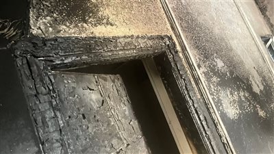 النيران تلتهم شقة عريس بالشرقية