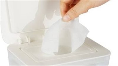 مناديل مبللة     