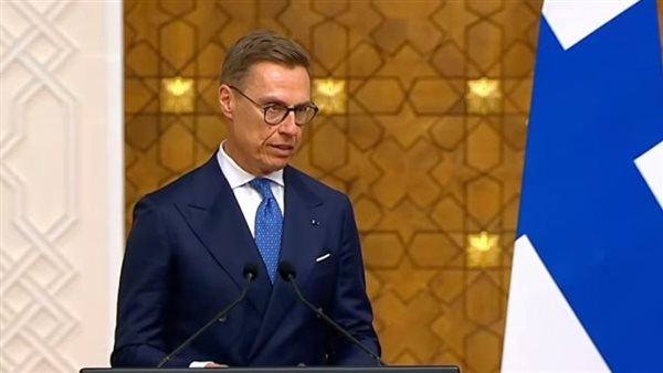 رئيس فنلندا  ألكسندر ستوب    