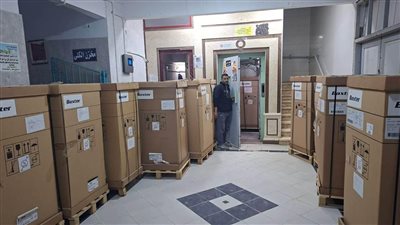 تدعيم قسم الكلى بمستشفى ههيا بـ ١٢ ماكينة غسيل