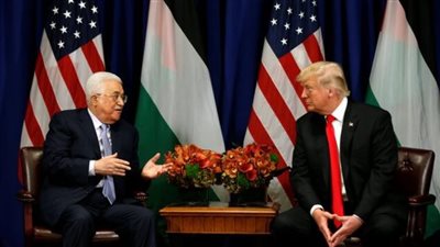 الرئيس الأمريكي دونالد ترامب - الرئيس الفلسطيني محمود عباس
