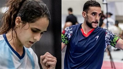تأهل أدهم حاتم ونور يسري إلى بطولة العالم للريشة الطائرة    