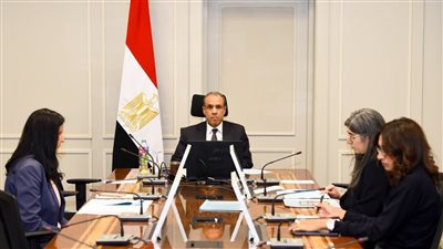بدر عبد العاطي خلال الاجتماع 