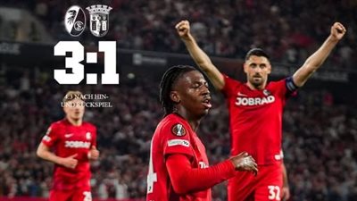 فرايبورج الألماني يبلغ نهائي الدوري الأوروبي بعد الفوز على س    