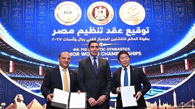 وزير الشباب والرياضة يشهد استضافة بطولة العالم للجمباز الفني    