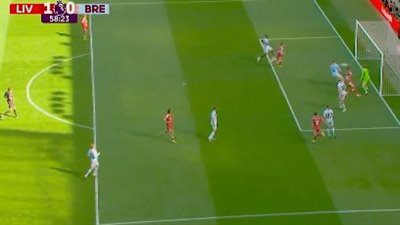 ليفربول ضد برينتفورد.. محمد صلاح يصنع الهدف الأول لـ ليفربول    