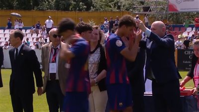  حمزه عبدالكريم.. حمزة عبد الكريم يشارك في خسارة برشلونة لنه    