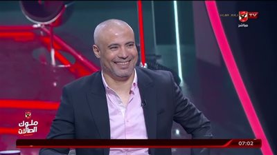 علاء إبراهيم نجم الكرة المصرية السابق    