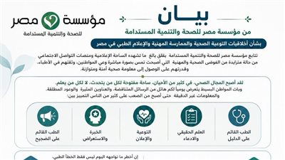 مؤسسة مصر للصحة والتنمية المستدامة    