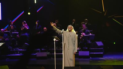 حسين الجسمي على المسرح الملكي بالرباط 