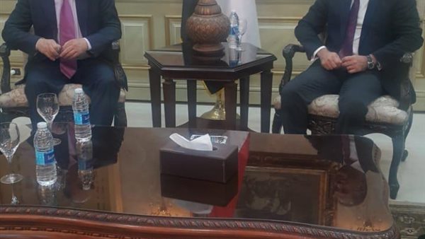 سليمان وهدان يستقبل