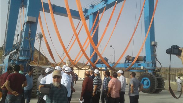 وفد لجنة النقل بالبرلمان