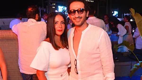 أحمد حلمي ومني زكي