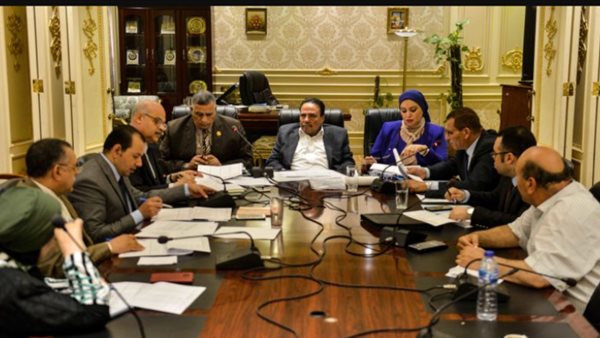 جانب من اجتماع لجنة