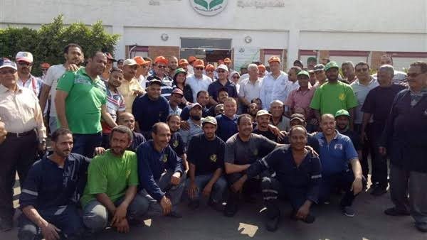 جانب من زيارة اللجنة