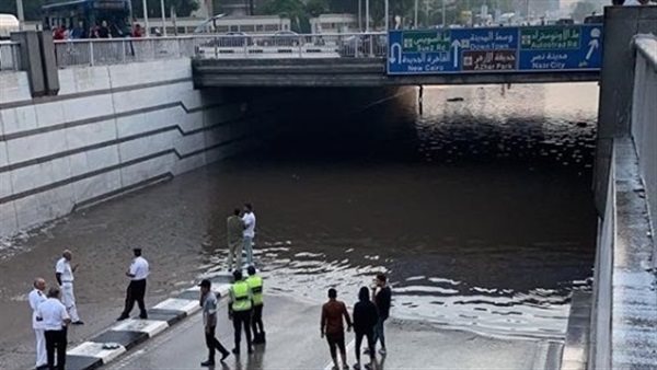 مياة الامطار بالقاهرة